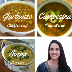 3 DELICIOSAS SOPAS CON VEGETALES
